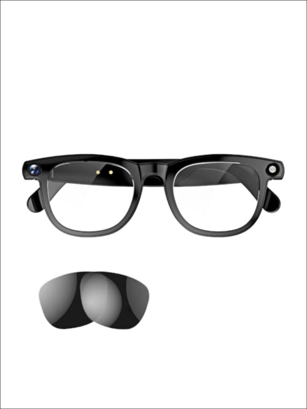 Padmate Viewmate AI Smart Glasses 1080P Camera Voice Control Bluetooth